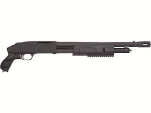 Mossberg 500 Tactical Flex 12 Gauge Pump Action Shotgun 18.5″ Barrel Blued and Black Pistol Grip