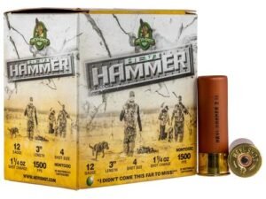 Hevishot 28004 Hevi-Hammer 12 Gauge 3″ 1 1/4 oz 4 Shot 25 Rounds