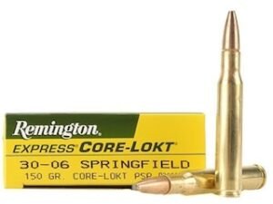 Remington Core-Lokt Ammunition 30-06 Springfield 150 Grain Core-Lokt Pointed Soft Point Box of 20 good sale