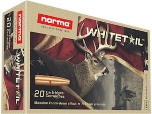 Norma Whitetail Ammunition 30-06 Springfield 150 Grain Jacketed Soft Point Box of 20 good sale