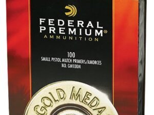 Federal Premium Gold Medal Small Pistol Match Primers #100M