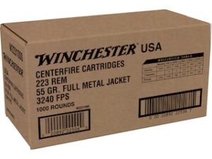 Winchester USA Ammunition 223 Remington 55 Grain Full Metal Jacket good sale