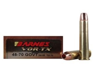 zBarnes VOR-TX Ammunition 45-70 Government 300 Grain TSX Hollow Point Lead-Free Box of 20 good sale