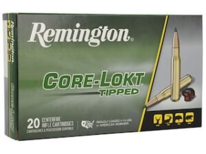 Remington Core-Lokt Tipped Ammunition 300 Winchester Short Magnum (WSM) 150 Grain Polymer Tip Box of 20 good sale