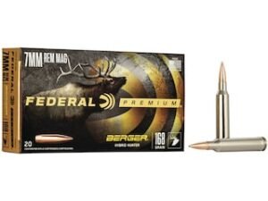 Federal Premium Terminal Ascent Ammunition 7mm Remington Magnum 155 Grain Polymer Tip Bonded Boat Tail Box of 20 good sale
