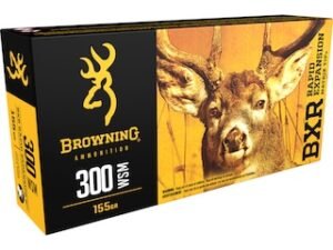 Browning BXR Rapid Expansion Ammunition 300 Winchester Short Magnum (WSM) 155 Grain Matrix Tip Box of 20 good sale
