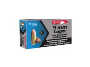Aguila Ammunition 9mm 124gr FMJ 50rd
