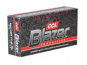 CCI Blazer 9mm 115GR FMJ 50Rds Aluminum case