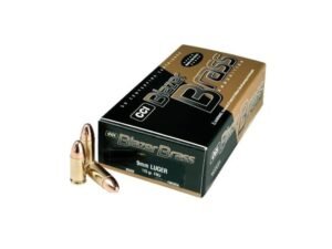CCI Ammunition Blazer Brass Full Metal Jacket Round Nose 124 Grain Brass 9mm 50Rds