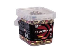 Federal American Eagle Brass 9mm 124 Grain 250-Rounds TSJRN