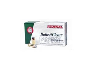 Federal BallistiClean Brass 9mm 100-Grain 50-Rounds LFF