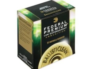 Federal Premium LE BallistiClean Frangible 12 GA Slug 25 Rounds 2.75″