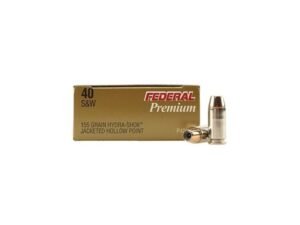 Federal HYDRA-SHOK 40S&W 155GR 20rds