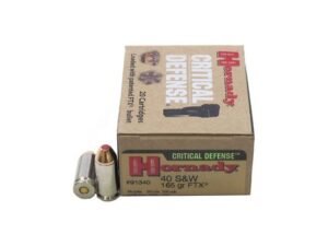 Hornady Critical Defense .40S&W 165GR FTX 20rds