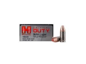 Hornady Critical Duty 9MM 135GR FlexLock 25Rds