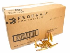 223 5.56×45 Ammo 55gr FMJ Federal American Eagle (AE223BKX) 1000 Round Bulk Case