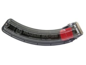 Ruger 10/22 Clear Sided BX-25 Magazine Clear / Black .22 LR 25Rd