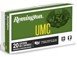 Remington UMC Ammunition 6.8mm Remington SPC 115 Grain Full Metal Jacket Box of 20 good sale