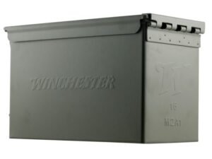 Winchester US Military 9mm NATO 1000 Round Ammo Can 124 Grain FMJ
