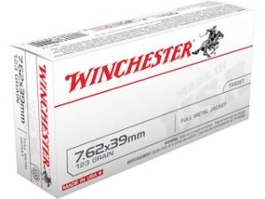 Winchester USA Ammunition 7.62x39mm 123 Grain Full Metal Jacket good sale