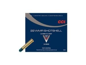CCI/Speer CCI Shotshell 22WMR 52 Grain Shotshell #12 20/BX 2000/CS