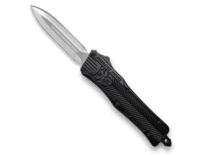 CobraTec CTK-1 OTF Knife – 2.75″ Plain Dagger Blade with Nylon Sheath