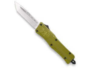CobraTec CTK-1 OD-Green OTF Knife – 2.75″ Plain Tanto Blade with Nylon Sheath