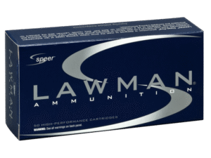 Speer Lawman Brass 9mm 115 Grain 50-Rounds TMJ