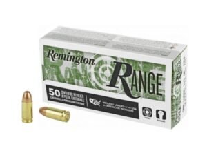 Remington Range Brass 9mm 115-Grain 500-Rounds FMJ