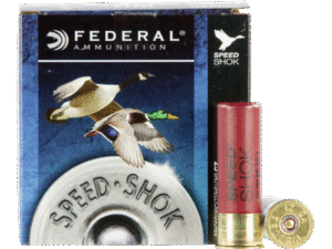 Federal Speed-Shok 12 GA #4 Shot 25-Rounds 3″