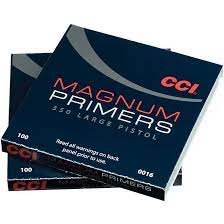 CCI Large Pistol Magnum Primers #350 Box of 1000 (10 Trays of 100)