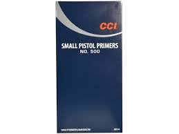 CCI Small Pistol Primers #500 Box of 1000 (10 Trays of 100)