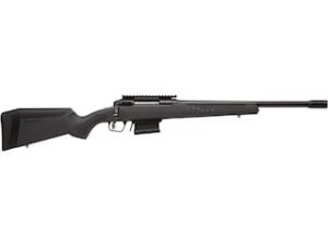 Savage Arms 110 Haymaker Bolt Action Centerfire Rifle 450 Bushmaster 18″ Barrel Black and Black Adjustable