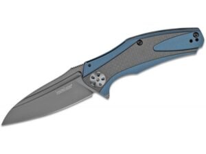 Kershaw Natrix Carbon Fiber Folding Knife – 3.25″ Plain Drop Point Blade with Reversible Pocket Clip